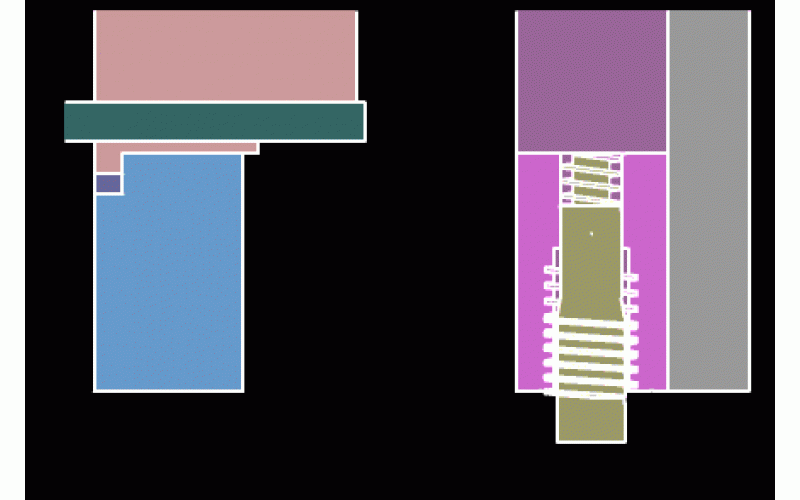 側面螺紋，馬達脫機構-深圳市模具廠整理提供